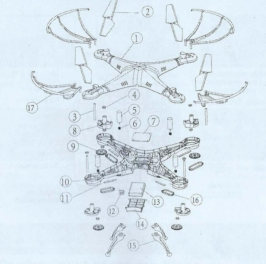 Popis konstrukce rc-modelu 1.