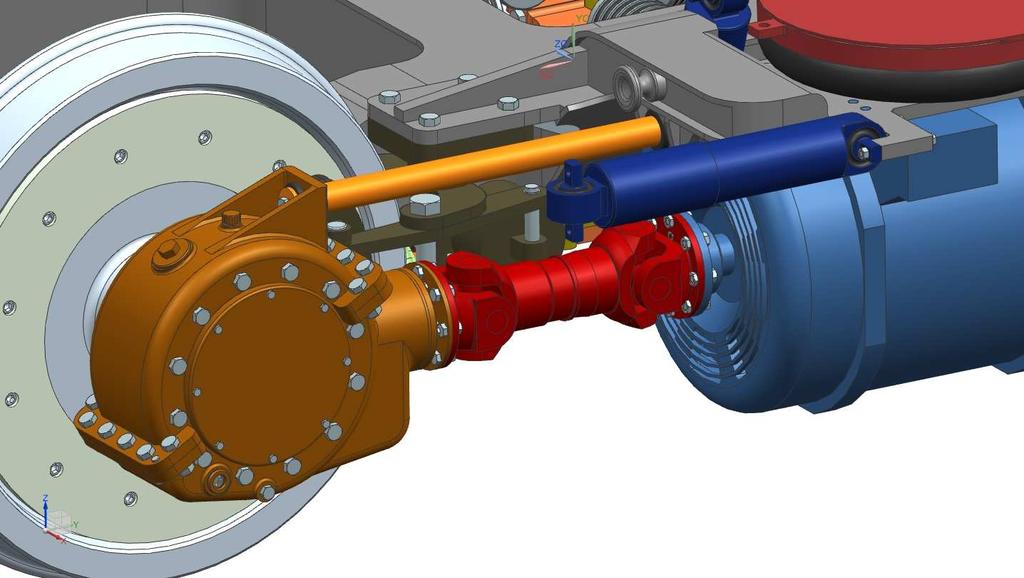 vlastnosti motoru [18]: výkon P 340 kw jmenovité napětí 177 V jmenovitý proud 14 A otáčky 1660 ot/min maximální otáčky 400 ot/min váha 775 kg chladicí systém nucený rychlost vzduchu 0,7 m 3 /s Z