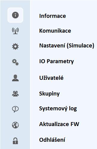 PŘIHLÁŠENÍ DO ADMINISTRAČNÍHO ROZHRANÍ Pro přístup do webového rozhraní zadejte jméno uživatele administrator.
