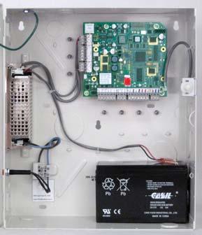 VARIANTY KRYTŮ Kompaktní plastový kryt Pro 1 nebo 2 dveře Možnost napájení přes PoE Při využití PoE lze z jednotky napájet i typicky jeden nízkoodběrový elektrický dveřní zámek Kontrolér (NXC1)
