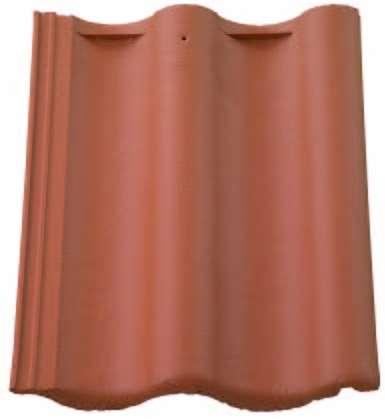 2. Výrobky pro Bramac 7 Střešní tašky Bramac MAX 7 jsou s povrchovou úpravou Protector v barvách cihlově červená, červenohnědá a břidlicově černá. Jejich rozměry a povrch odpovídají tašce Bramac MAX.