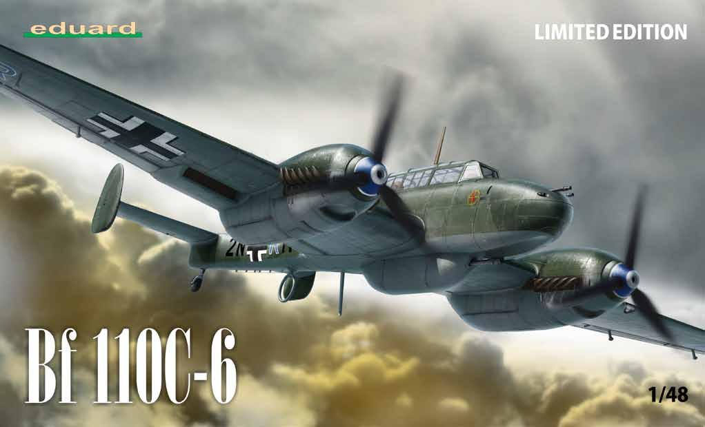 Limitovaná edice Bf 110C-6 v měřítku 1/48