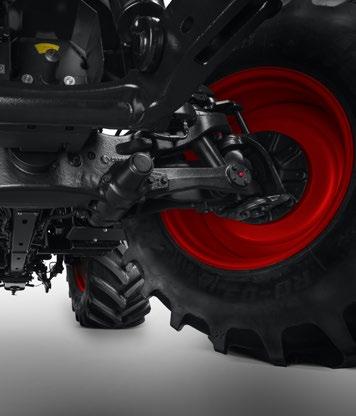 12 www.zetor.cz 13 ODPRUŽENÁ NÁPRAVA JÍZDA JAKO V BAVLNCE Model CRYSTAL HD přináší již v základní konfiguraci odpruženou přední nápravu.