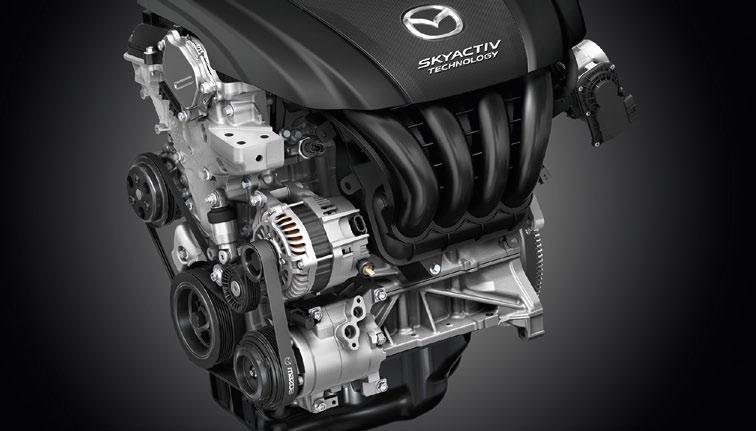 to se starají hlavní technologie v naší řadě SKYACTIV.