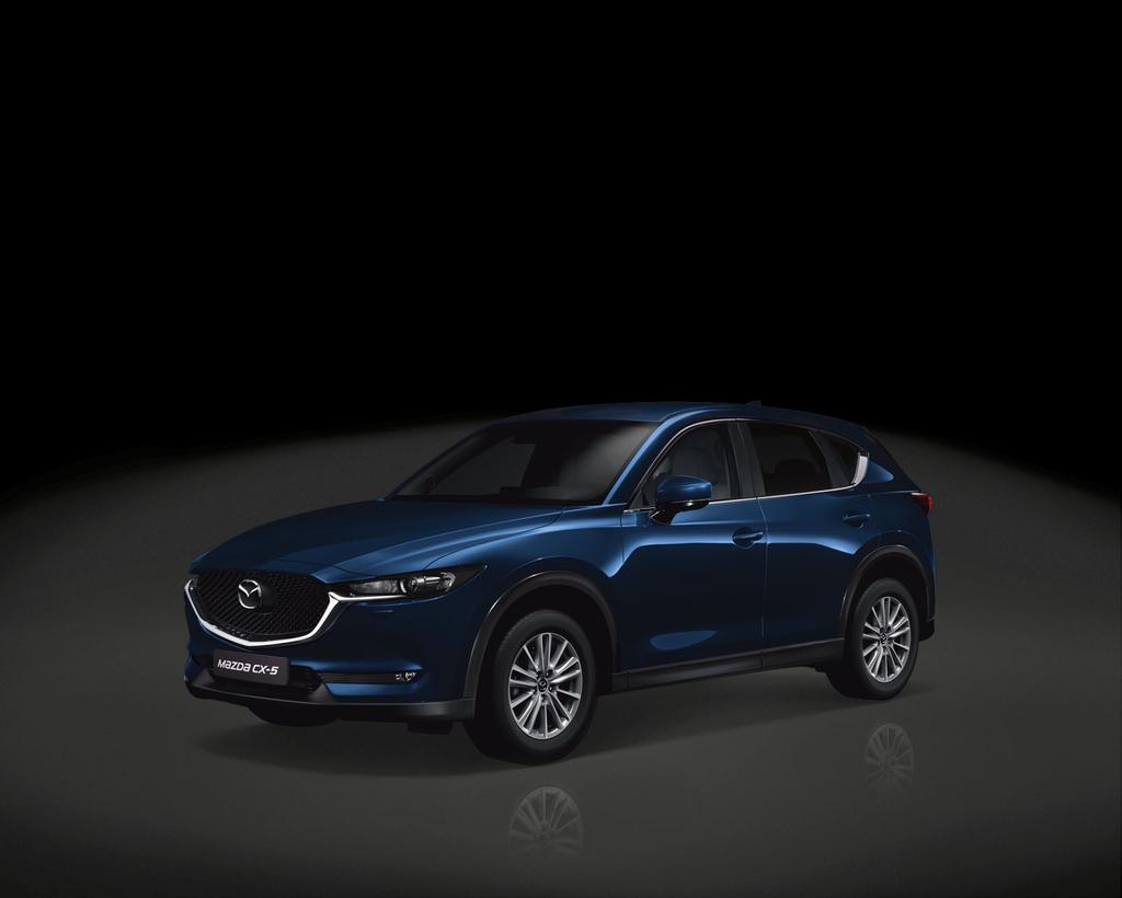 CX-5 C H A L L E n g E, A T T R A C T I o n STANDARDNÍ VÝBAVA CHALLENGE: ATTRACTION: 17 lité disky kol Zatmavená okna Kůží