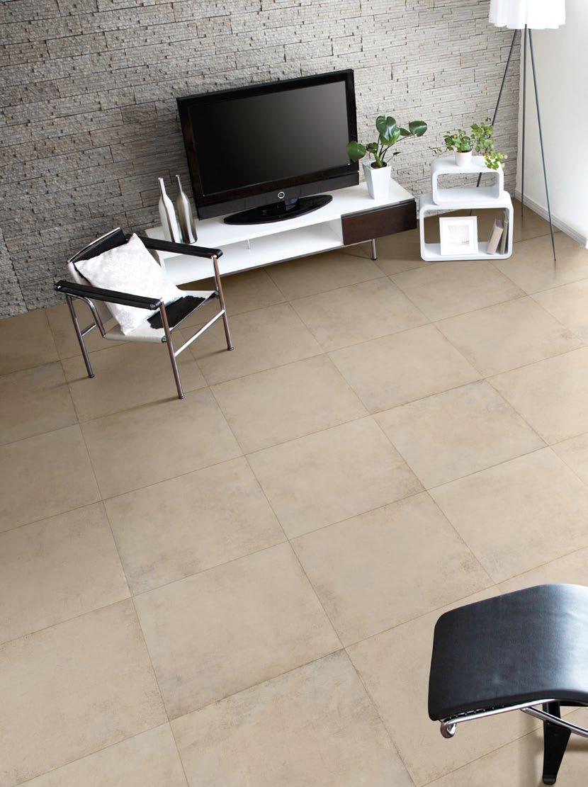 9,5 mm: 61x61 naturale 61x61 cm 399 Kč/m2 Urbany Série Urbany je slinutá glazovaná dlažba s probarveným střepem s nejvyšším stupněm otěru PEI 5.