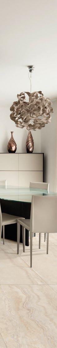 Travertino Memento RET R9 10 Bianco lucidato