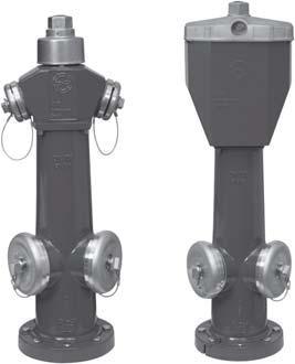 Pitná voda NOVA 150 Nadzemní hydrant PN 16 DN 150 Popis Nadzemní hydrant v souladu s EN 14384 typ C. S defi novaným místem lomu a automatickým uzavřením při silném nárazu.