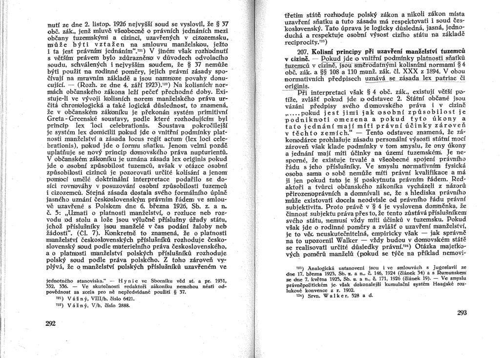 nutí ze dne 2. list op. 1926 nejvyšší soud se vyslovil, že 37 obč. zák.