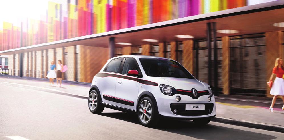 Renault Twingo CENNÍK Motor Life zen intens GT SCe 70 7 990 8 690 10 090 - TCe 90 EDC - - 12 390 - TCe 110 - - - 13 190 TCe 110 EDC - - - 14 390 Easy life balíček VÝBAVA, PRÍSLUŠENSTVO ALEBO SERVISNÁ