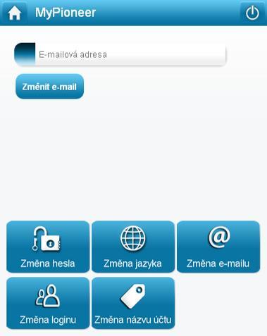 Jak mohu změnit e-mail? Pomocí aplikace MyPioneer můžete kdykoli změnit Vaši registrovanou e-mailovou adresu.