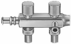 Různé kank anyly a laparos oskopické nástr troje Various Cannulas, Laparoscop oscopy y Instr truments DRŽÁTKA SACÍ A VYPLACHOVACÍ SUCTION AND IRRIGATION HANDLES 138 91 2280 malé small 138 91 2281