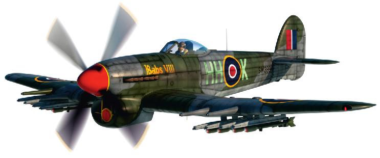Typhoon Mk.Ib BRITISH WWII FIGHTER 1/48 SCALE PLASTIC KIT #11117 INTRO Hawker Typhoon Mk.