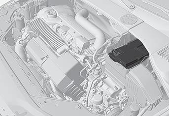 03 Prostředí řidiče Startování motoru externí akumulátor 03 Asistent při rozjezdu Pokud je akumulátor vybitý, lze motor vozu nastartovat proudem z jiného akumulátoru.
