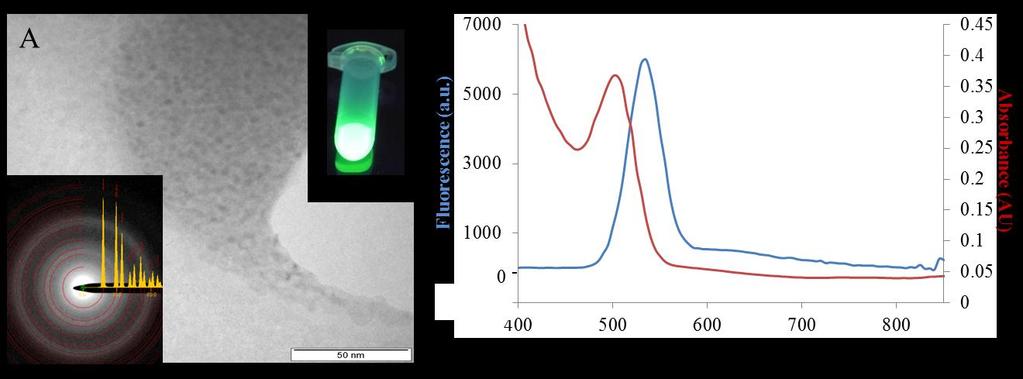 Int. J. Electrochem. Sci., Vol. 8, 2013 12470 Chemical and phase compositions were proved by EDAX measurements and by electron diffraction (SEAD), respectively (bottom inset in Fig. 1A).
