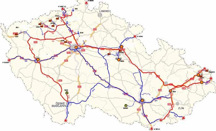 PŘÍLOHA: MAPA PÁTEŘOVÝCH TRAS PŘÍLOHA: DOPORUČENÁ ŘEŠENÍ PÁTEŘOVÝCH TRAS 1.