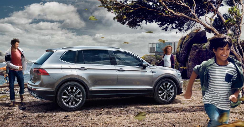 Tiguan Allspace: Spousta místa pro dobrodružství.