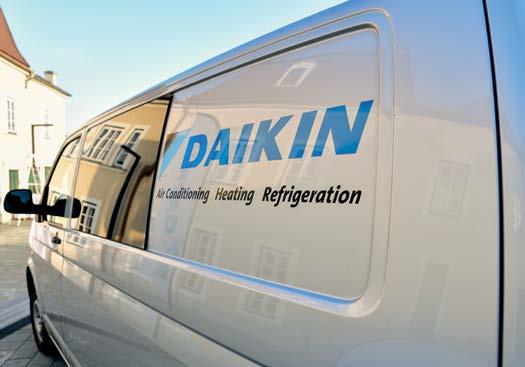 Originální náhradní součásti, nástroje a vybavení Náhradní součásti, které používají servisní technici Daikin nebo sítě servisních partnerů, jsou všechny certifikovány společností Daikin, což