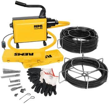 Zmrazovací agregát 230 V, 50 Hz, 430 W, 2 hadice s chladivom, 2 upínacie pásky, 2 LCD-digitálne teplomery, fľaša s rozprašovačom. Výbava pre Ø ¼ 1¼", 15 42 mm.