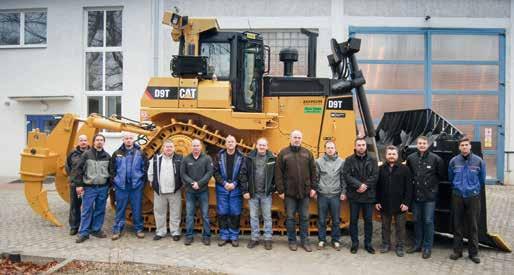 PO STOPÁCH STROJŮ CAT Aby měl zákazník přehled o průběhu všech prací, byly ve smlouvě stanoveny tzv. kontrolní dny.
