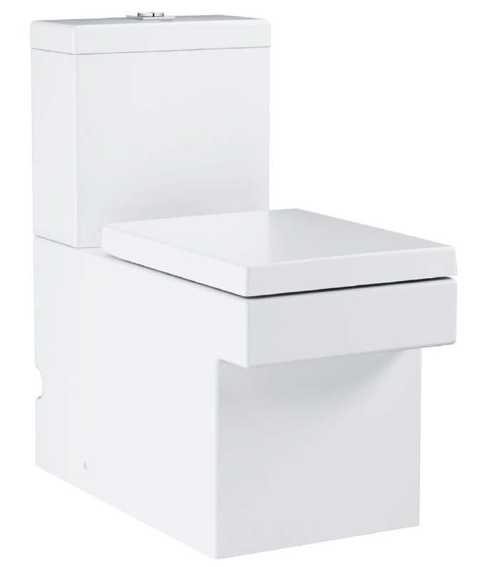 CUBE CERAMIC 39 484 00H Stojící mísa pro kombi WC