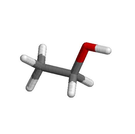 46 6 Výpočtová část 6.1 Monomer ethanolu Výpočtová část byla zahájena studiem samotné molekuly ethanolu. Na energetické nadploše existují tři lokální minima, jak bylo ukázáno v článku [4].