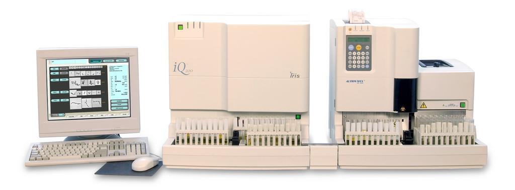 Kompletní systém močové analýzy IQ 200 (Iris) v kombinaci s Aution Max