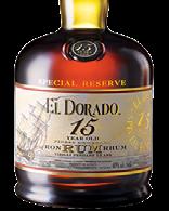 závěr skořice a zázvor El Dorado 15y Guayana Obsah alkoholu 43% Měděná barva Vůně