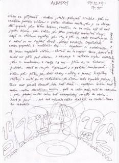 Ob ra zo vá p ří loh a : GO RE O VÁ, B. Ext a t ické p o zice t ě la. P rah a : V ot o b ia, 2 00 3. I SB N 8 0-72 20-1 51-4 fo t od o ku me n ta ce z dí ln y Mich ae la Ma ch. A lb a t ro s.