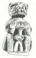 Mytologické a magické z hlediska živé morfologie ve výtvarné kulruře Mich ae la Ma ch. Jiho a me rický d o ln í svět.