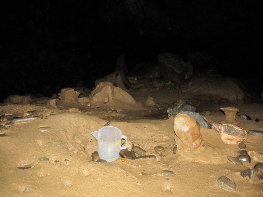 o sledování reziduí pesticidů ve skapových vodách Foto 12 - odběr skapové vody v Amatérské