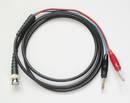 Měřící kabel BNC-1xbanánek 1,5m Signálový kabel BNC-4x banánek slučovací Měřící kabel banánek-konektor 2x1,8mm, 1,5m Měřící kabel BNC-M/1x banánek pro měřené pomocí osciloskopu s BNC vstupem.