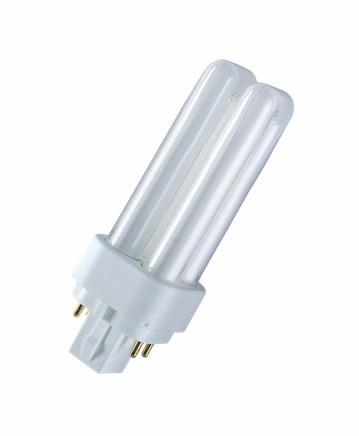 DULUX D/E 26 OSRAM DULUX D/E CFLni, 2 trubice, s paticí se 4 kolíky pro provoz s EP Druh použití Kanceláře, veřejné budovy Prodejny Supermarkety a obchodní domy Hotely, restaurace