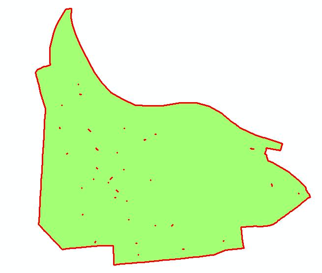 6. VYBRANÉ TOPOLOGICKÉ OPERACE 6.3 Spatial Následující dotazy byly provedeny v Oracle Spatial verzi 11g release 2. 6.3.1 Hledání děr v polygonu Při testování polygonu, zda obsahuje díry či ne, je nutné nejprve vytvořit jeden polygon pro celé území.