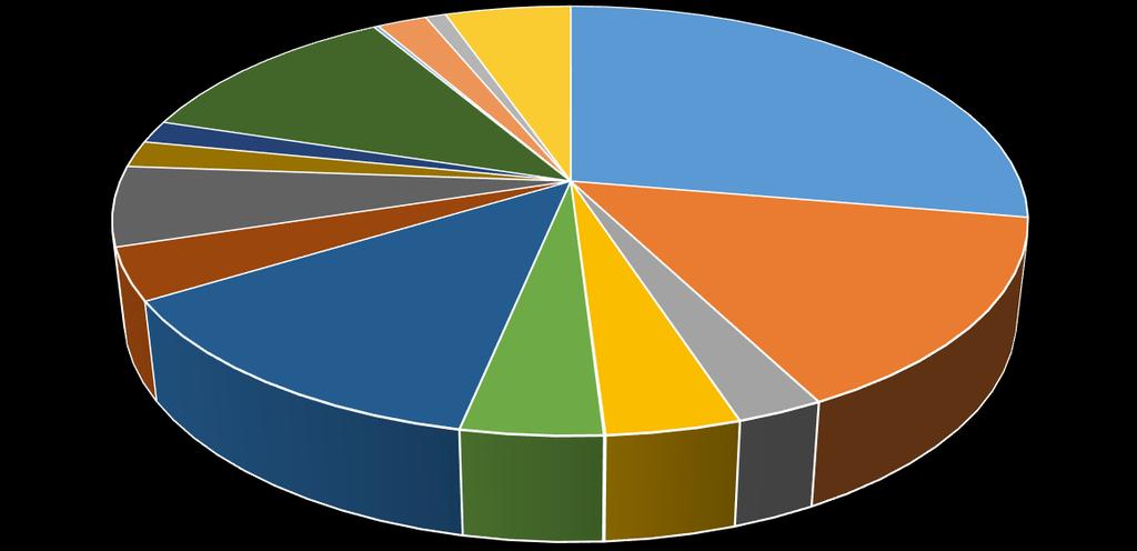 Přehled základních činností pečovatelské služby vedené v časových měrných jednotkách v roce 2016 0,86 2 1,7 2,1 6 0,2 Základní činnosti pečovatelské služby 11,7 běžný úklid celková koupel doprovod