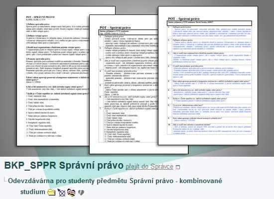 odpovědníky Po ukončení zkoušky mohou být výsledky zavedeny do poznámkového bloku během několika desítek minut Z poznámkového bloku se pak známky hromadně zapisují Náhledy e-learningu Interaktivní