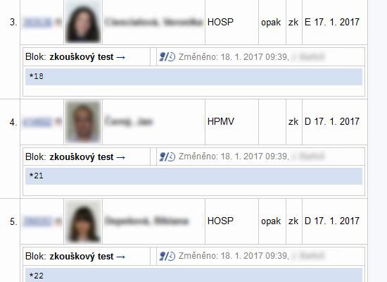 Výstupem z předmětu je test realizovaný pomocí papírových skenovacích písemek Díky rychlosti s jakou jsou testy opraveny, má učitel možnost ve velmi krátkém časovém horizontu zadat i výsledné