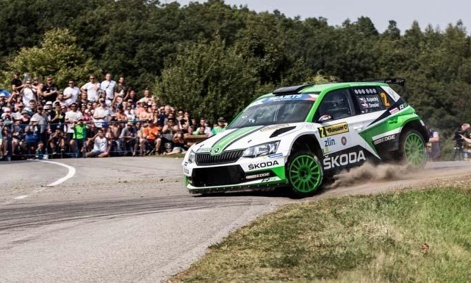 BARUM CZECH RALLY ZLÍN 2017 V roce 2016 si český pilot Jan Kopecký (Škoda Fabia R5) odvezl po páté výhře do trvalého držení pohár pro vítěze Barum Czech Rally Zlín a v 47. ročníku přidal další triumf.