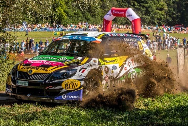 šampionátu juniorů vyhrál Stéphane Lefebvre z Francie (Peugeot 208 R2) a v kategorii produkčních vozů se radoval další český zástupce Martin Březík (Mitsubishi Lancer EVO IX). Ve 45.