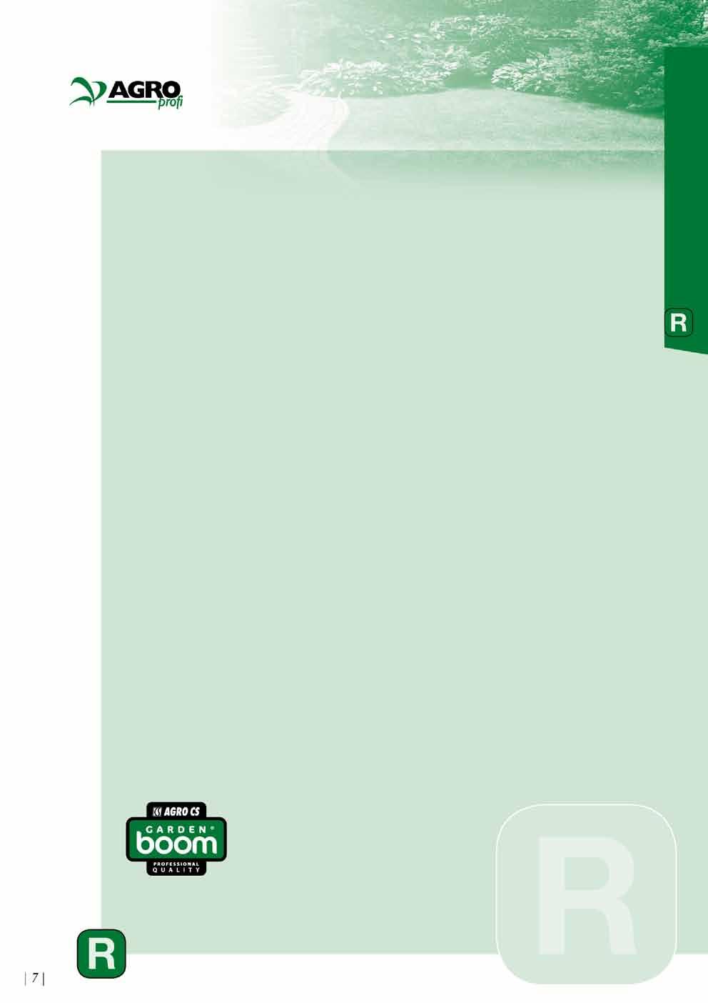 Prémiová řada produktů Garden Boom dodací číslo název balení ks/pal.