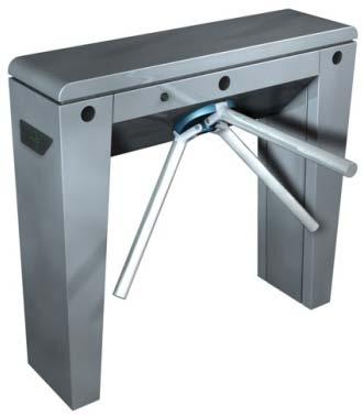 Turniket SlimStile EV ATT (Alarmed Tripod Turnstile) ponúka vďaka fotobunkám a IR senzorom na detekciu pokusov o neautorizovaný prechod najvyššiu bezpečnosť.