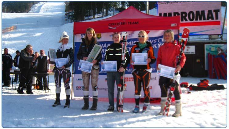 místo v SG» 5. místo ve SL» 7. místo v GS 2010 FIS RACE Dolní Morava» 2.