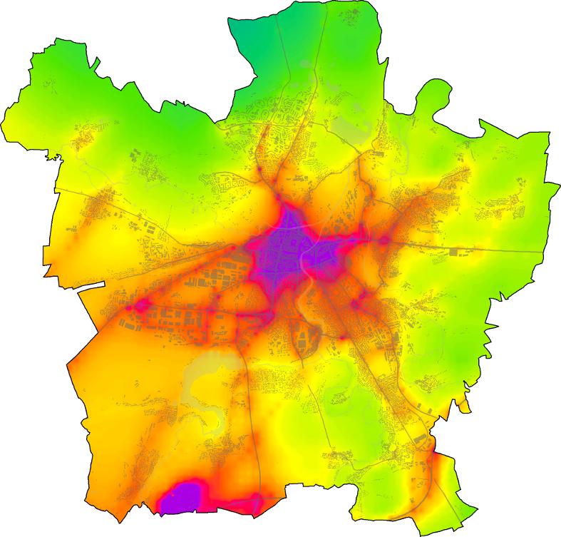 39 II.4.2 Interpretace rozptylové studie Rozptylová studie pro město Plzeň pro rok 2014 byla vypočítána pomocí softwaru Symos verze 1.1.1 interně vyvíjeného ČHMÚ podle metodiky Symos 97.