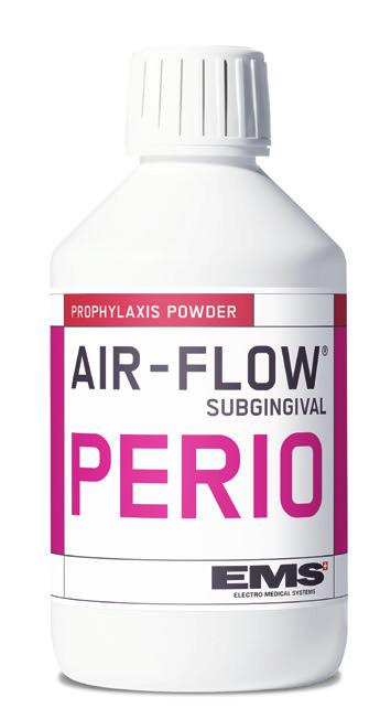 ORIGINÁLNÍ AIR-FLOW PRÁŠKY PRÁŠEK AIR-FLOW PLUS PLUS PRO SUB- I SUPRAGINGIVÁLNÍ PROFYLAXI > Pro bezpečné, efektivní a komfortní odstraňování