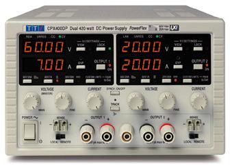 regulací Interní propojení dvou kanálů a dosažení vyššího výstupního výkonu Rozhraní: GPIB, RS232, USB a LAN Max. napětí: 60 V / (120 V) Max.