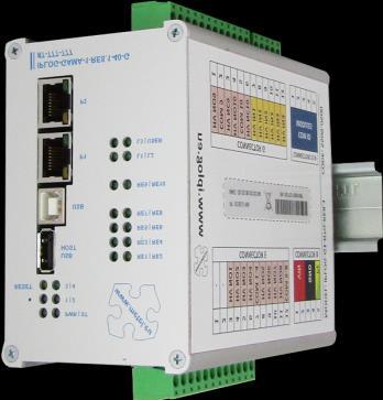 IPLOG Základní parametry a výhody EN 60870--0 IEC 6- GSM LAN COM DI AI RE AO DO IPLOG-G IPLOG-G