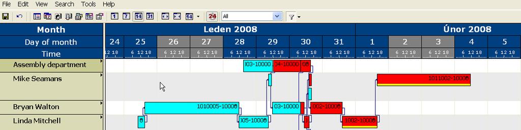 A simple example Pu urchase Inv ventory OP(1) MRP MRP-II JIT ( TQM ) DBR ( TOC ) CONWIP APS OP(2)