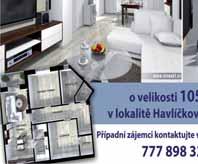 990.000 Kč Pozemek Hamry 470.000 Kč Pronájem bytu 1+1 5400Kč+ink. Pronájem bytu 2+1 6500Kč+ink. PRO NAŠE KLIENTY HLEDÁME: * BYTY 1+1, 2+kk, 2+1 v Prostějově * BYT 3+1 do 1.700.