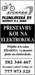 : 603 503 366 KOUPÍM CHATU. TEL.:73 545 092 PODĚKOVÁNÍ Děkujeme lékařům, sestřičkám a pomocnému personálu Nemocnice Prostějov, chirurgickém odd. a odd.