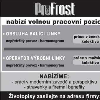 20 nabídka pracovních míst Hledám pomocníka na stavbu, vhodné i pro zdatné důchodce, platba denně.tel.: 602 719 273 Cukrovar Vrbátky a.s. přijme do pracovního poměru provozního zámečníka a elektrikáře: Požadavky: vyučen v oboru, praxe v oboru.